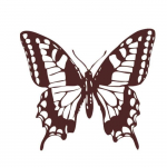 Tampon en bois Papillon 2 - Graine cr&eacute;ative {couleur}