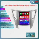 Ossuret 9.7 Android 13 Traadita Carplay Subaru Outback Impreza Legacy 2009-2014 jaoks GPS-i Stereo Autoraadio Intelligente Multimeediapleier 4G BT 2 Din P2CP 4Core 2G 32G