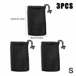 3 tk nailonv&otilde;rgust n&ouml;&ouml;riga suletav hoiukott mitmeotstarbeline reisi- ja v&auml;liaktiviteetide kott digitaalsete toodete jaoks S