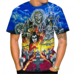 Kuum m&uuml;&uuml;a uus Live Dead 3D printimine T-s&auml;rk Rock Music &Uuml;markaelusega l&uuml;hikeste varrukatega Heavy Metal Fashion vabaaja meeste unisex top XL