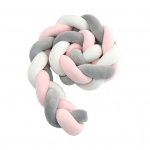 S&otilde;lmepall Padi Punutud Voodip&otilde;rkera Euroopa Kudum Beebi Voodi Piirdekate Pehme Kohev &Uuml;mmargune Dekoratiivpadi Magamistuppa Diivanile 3M