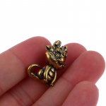 1 tk Vintage messingist Hiina metsalise sodiaagist draakoni kujukesed auto v&otilde;tmehoidja ripatsid messingist loomade v&otilde;tmehoidja rippuvad ehted v&otilde;tmehoidjad