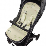 Universaalne Vankrimatt Hingav Beebi Vankrikate Rakmekaitsmed Koomiksiga Muster Jahutav Matt Vankritele Suvine Kasutus A Panda