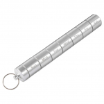 7 Days Weekly Pill Case Holder Weekly Storage Organizer Container Aluminum Alloy Tablet Dispenser