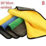 Mikrokiust Korallfliis Autopesu R&auml;tik Autode Detailhooldus Puhastamine Kuivatuslapp Autotarvikud 30X30/60Cm Juhuslik 25*25cm