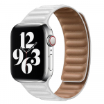 Magnetiline nahast rihm Apple iWatch seeriale 7 6 SE 5 4 3 2 1 rihmaga k&auml;ev&otilde;ru 42 mm 38 mm 44 mm 40 mm rihm 38mm or 40mm 41mm