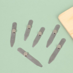 Meeste krae tugi &Auml;rimeeste kingitud s&auml;rk luust j&auml;igastav roostevabast terasest krae, p&uuml;sib fikseeritud karbiga ehteid