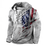 Fitness Clothes Meeste perifeerne kampsun Kapuutsiga pikkade varrukatega T-s&auml;rk M
