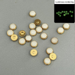 Valged helmed Sinine Roheline Helendav Pip Kelliraami Sisestus 12 O&rsquo;Clock Lume P&auml;rlpunkt Modifikatsiooniosad Asendus Varuosad