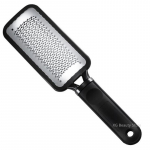 Professionaalne 1 tk must roostevabast terasest kahepoolne jalarasp, kannariiv jalgadele, pedik&uuml;&uuml;ri rasp, eemaldaja, koorija, pedik&uuml;&uuml;ri t&ouml;&ouml;riist must