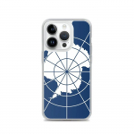 Coque iPhone &ndash; Drapeau Antarktique &ndash; Souple &ndash; Mitmev&auml;rviline &ndash; &Uuml;hilduv iPhone 14 Pro
