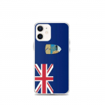 Coque T&eacute;lephone Drapeau Sainte-H&eacute;l&egrave;ne, Ascension et Tristan da Cunha &ndash; iPhone 12 mini