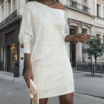 Uus Naiste &Uuml;he &Otilde;laga Pikkade Varrukatega Litritega &Otilde;htukleit - Euroopa ja Ameerika &Uuml;hev&auml;rviline L&uuml;hike Kleit Large