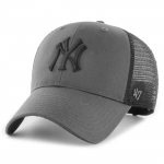 Trucker-nokkm&uuml;ts - 47 Brand - Branson MVP - Hall - 100% puuvill - Vabaaja stiil s&uuml;si