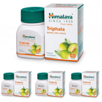 Himalaya 4 x Herbals Triphala kapslid, 60 tk igas pakis, &otilde;rnaks soolestiku leevenduseks, seedimise puhastamiseks ja regulaarsuse toetamiseks