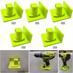 5 tk Ryobi 18V One+ akupuurile T&ouml;&ouml;riistahoidik seinale kinnitamiseks Kruvidega