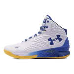 Under Armour Curry 1 Retro Dub Nation 2021 Meeste tossud Valge Takso Kuninglik 3024397-100 44.5