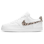 Nike Court Vision Low Leopard Swoosh - Valged Naiste Tennised Liivakarva Must DD9665-100 36.5