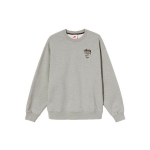 Nike x Stussy NRG ZR Fliisist Crew T-s&auml;rk Tumehall Melange Unisex Topid DC4198-050 XL