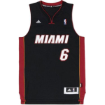 Adidas NBA S&auml;rk LeBron James Swingman Edition Miami Heat Korvpalli Vest Meeste Topid Must L76194 L