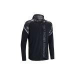 Under Armour Rush Prinditud T&auml;is-t&otilde;mblukuga Kapuutsiga Treeningjakk Meeste Pealisriided Must 1366171-001 S