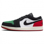 Air Jordan 1 Low Quai 54 2023 Unisex tossud Must Valge University-Red FQ6703-100 45
