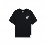 Li-Ning Vabaaja &uuml;hev&auml;rviline kirjapildiga meeskonna kaelusega l&uuml;hikeste varrukatega T-s&auml;rk meeste &uuml;laosad must AHSS391-2 L