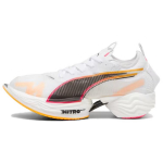 Puma Fast-R Nitro Elite 2 Valge P&auml;ikeseloojangu Helendusega Meeste Tossud Sun-Stream 310683-01 44