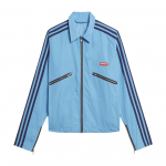 Adidas Originals X Lotta Volkova Koost&ouml;&ouml; Vabaaja Hingav Triibuline Lukuga Pikkade Varrukatega Jakk Meeste Jakid Sinine GE5843 M