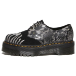 dr. Martens Nahast 3 Aasaga Kingapaeltega Madalad Vabaajajalatsid Unisex Vabaajajalatsid Must Hall 27695001 37