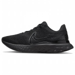 Nike React Infinity Run Flyknit 3 'Triple Black' tossud DH5392-005 42.5