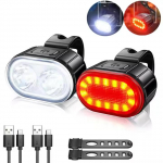 Jalgrattas&otilde;idu esi- ja tagatulede komplekt, USB-laadimisega esitulede komplekt, MTB veekindel tagatuli, LED-latern, jalgratta lisatarvikud