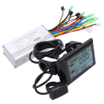 36 48V 500 750W Elektrijalgratta T&otilde;ukeratta Harjadeta Kontrolleri Komplekt koos 9 Mosfet LCDS900 N&auml;idikuga black