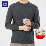 Romons Men's 100% Pure Cashmere Round Neck Sweater 180