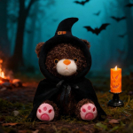 Halloweeni kaisukaru nukk pl&uuml;&uuml;sist m&auml;nguasi k&otilde;rvitsakaru kaisukaru nukk lapse rahustav riidest nukk 30cm（0.2kg）