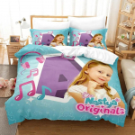 Like Nastya Voodipesukomplekt &Uuml;heinimese Twin T&auml;is Queen King Suuruses Voodikomplekt T&auml;iskasvanu Laste Magamistoa Tekikoti Komplektid 3D Anime EU single(135x200cm)