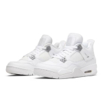 Air Jordan Air Jordan 4 Retro GS Pure Money 2017 408452-100 EU 36 valge/metallik h&otilde;bedane v&auml;rv