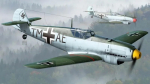 AZ Model 1/72 M&otilde;&otilde;tkavas H&auml;vituslennuk Bf109B Bertha Freedom's Edge Plastikmudeli Komplekt AZM7888 (Lennuk)