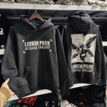 Linkin Park HybridTheory Rock Huppar Meeste Ameerika Hip Hop Rapper Jumper Naiste Muusika T&auml;navaspordi Kampsun S&uuml;gis Talv S