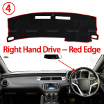 Chevrolet Camaro 5. p&otilde;lvkonna Camaro 2010 -2015 jaoks Auto armatuurlaua kate V&auml;ltige valgusepadi N&auml;idikutepaneeli matt &Uuml;mbris Vaibad