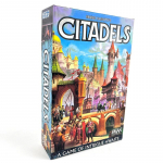 Citadels Kuninglikud Arhitektid Clash Keskaegne Linnaehitusstrateegia Bluffim&auml;ng 2-8 m&auml;ngijale Perekonna ja t&auml;iskasvanute h&uuml;briid 60 minutit valge