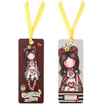 Marque-page - Santoro Gorjuss - Finding My Way - 6x14 cm - Carton - Ruban inclus