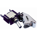 Bouton ON - OFF pour voiture FOLIATEC Chrome