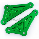 For Z1000 Z1000SX NINJA 1000 2011-2015 Mootorratta reguleeritava vedrustuse hoova langetusl&uuml;li langetuskomplekt CNC alumiiniumist roheline