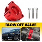 Red Blow off Valve Adapter For Ford Mustang Fusion Fiesta Escape Turbo Charged V