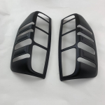 For Nissan Navara d40 Frontier 2007 2008 2009 2010 2011 2012 2013 Matte Black Car Accessories Tail Lamp Cover Trim Paste Style must