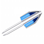 2pcs car accessory Side Doors Blade car stickers car accessories interiors for Toyota scion FR-S im IA Silver Blue scion