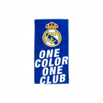 Serviette - DISNEY - Real Madrid - Coton doux - S&eacute;chage rapide - Logo officiel sinine
