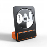 Kaasaskantav CD-m&auml;ngija Traadita Bluetooth-muusikam&auml;ngija Laetav Muusikaalbumi CD-plaadi m&auml;ngija Kodune CD-masin puldiga oranž