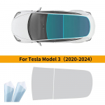 TPU Ice Armor Pre-Cut Sunroof Protection Film Heat ulation for Tesla Model 3   Model3 Highland 2024 Car PPF for Tesla Model 3